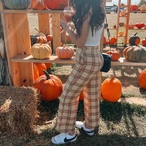 Plaid Pants